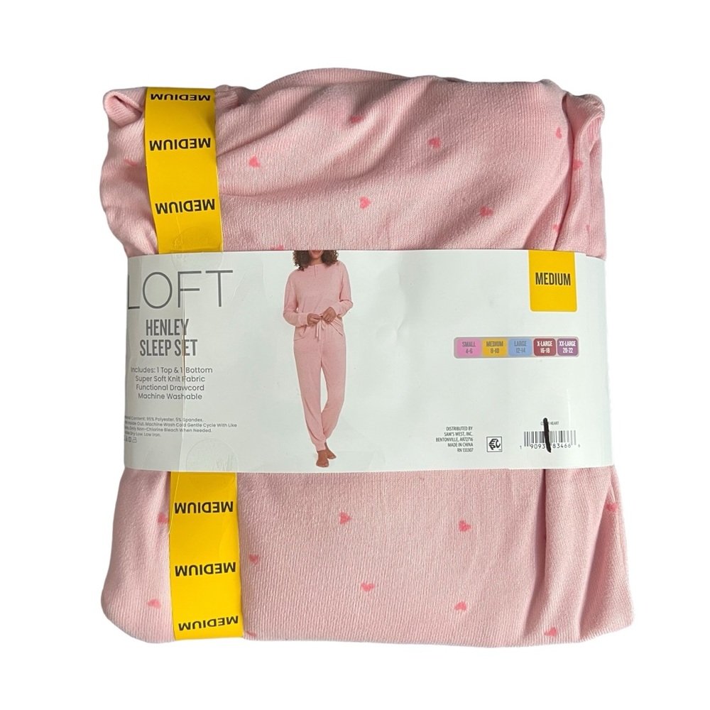 NWT LOFT Ladies Henley Sleep Set - Picture 8 of 8